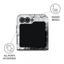 Fatal Contradiction - Black & White Marble Samsung Galaxy Z Flip 6 Case 3