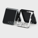 Fatal Contradiction - Black & White Marble Samsung Galaxy Z Flip 6 Case 5