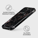 Rose Gold Marble - iPhone 15 Pro Case 7