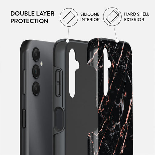Rose Gold Marble - Samsung Galaxy A25 Case 2