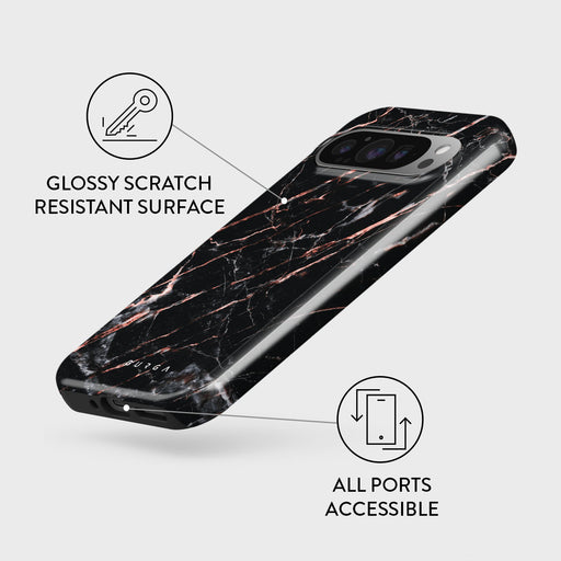 Rose Gold Marble - Google Pixel 9 Pro Case 3