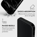 Noir Origin - Black Marble iPhone 16 Pro Max Case 4