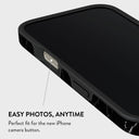 Noir Origin - Black Marble iPhone 16 Pro Max Case 5