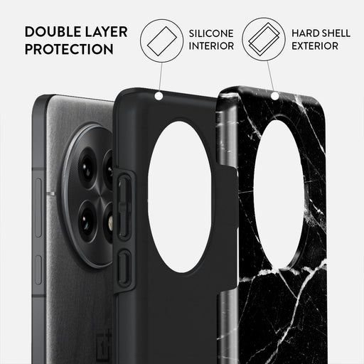 Noir Origin - Black Marble OnePlus 13 Case 2