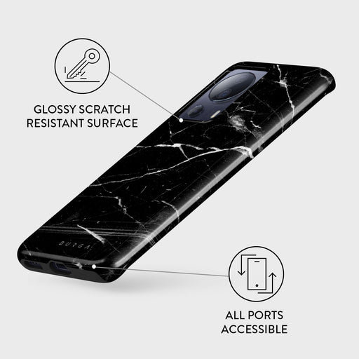 Noir Origin - Black Marble Xiaomi 13 Lite Case 3