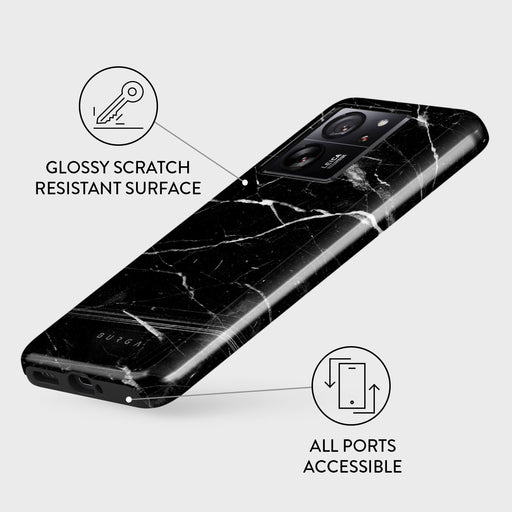 Noir Origin - Black Marble Xiaomi 13T Pro Case 3