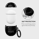 Noir Origin - Black Marble Google Pixel Buds Pro 2 Case 2