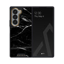 Noir Origin - Black Marble Samsung Galaxy Z Fold 6 Case 1