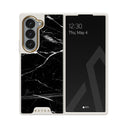 Noir Origin - Black Marble Samsung Galaxy Z Fold 6 Case 24