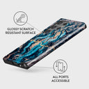 Mystic River - Blue Marble Samsung Galaxy S24 Ultra Case 7