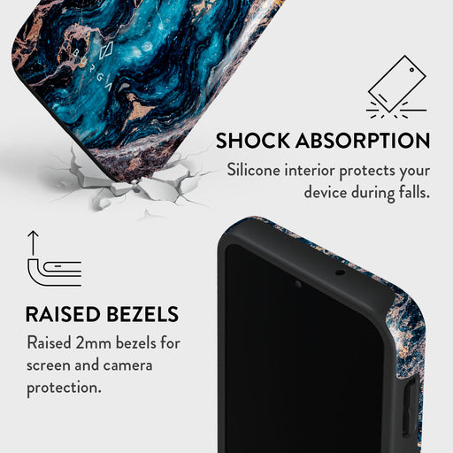 Mystic River - Blue Marble Samsung Galaxy A25 Case 4