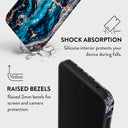 Mystic River - Blue Marble Samsung Galaxy A35 Case 4