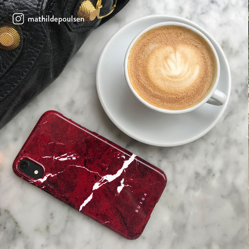 Iconic Red Ruby - Marble Samsung Galaxy S24 Case 12