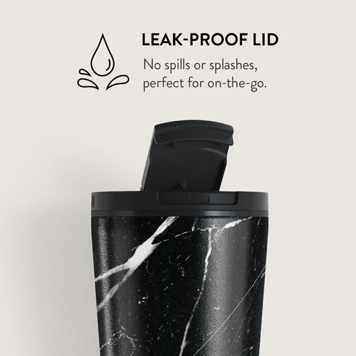 Noir Origin - Black Marble Travel Mug 11