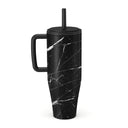 Noir Origin - Black Marble All Day Leakproof Tumbler