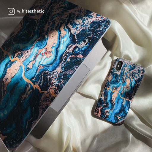 Mystic River - Blue Marble Google Pixel 8 Case 29