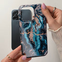 Mystic River - Blue Marble Samsung Galaxy A25 Case 5