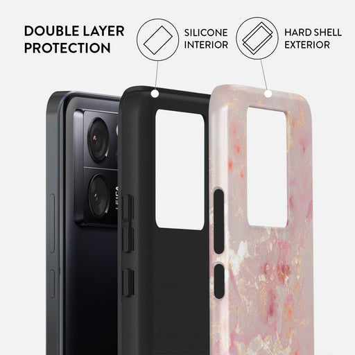 Golden Coral - Pink Xiaomi 13T Pro Case 2