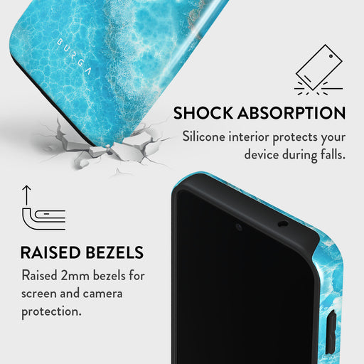 Ocean Waves - Blue Samsung Galaxy S23 FE Case 4