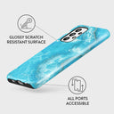 Ocean Waves - Blue Samsung Galaxy A23 4G / 5G Case 3