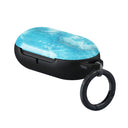 Ocean Waves - Blue Samsung Galaxy Buds Case 1