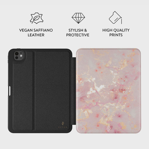 Golden Coral - Pink iPad Pro 11 (7th Gen) Case 3