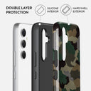 Tropical Green Camo - Samsung Galaxy A55 Case 2