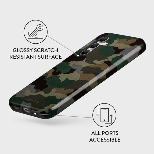 Tropical Green Camo - Samsung Galaxy A55 Case 3