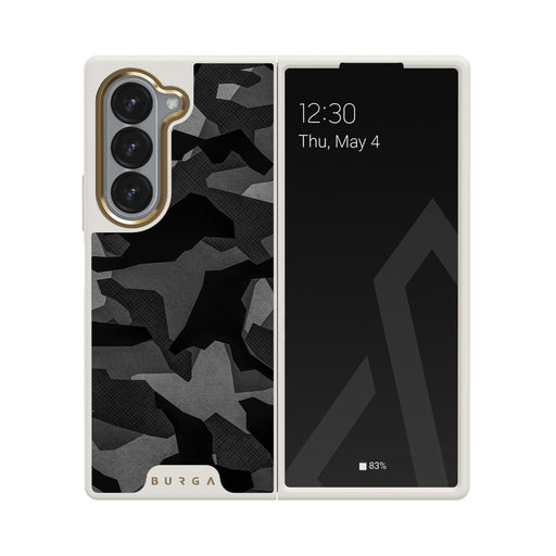 Night Black Camouflage - Samsung Galaxy Z Fold 6 Case