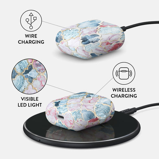 Pink Beach - Mosaic AirPods Case 3
