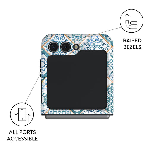 Tropical Oasis - Ornament Samsung Galaxy Z Flip 5 Case 9