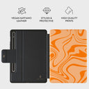 High Vibrations - Color Swirl Samsung Galaxy Tab S9+ FE Case 2