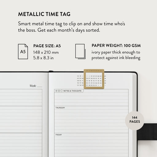 Full Glam - Beige Infinity Planner 5