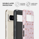 Nostalgic Pink - Flamingos Google Pixel 8 Pro Case 2