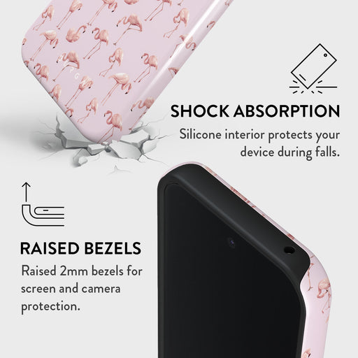 Nostalgic Pink - Flamingos Google Pixel 9a Case 4