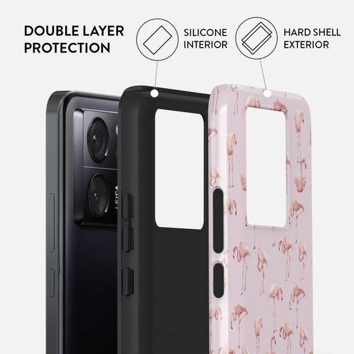 Nostalgic Pink - Flamingos Xiaomi 13T Case 2