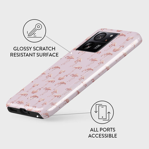 Nostalgic Pink - Flamingos Xiaomi 13T Case 3