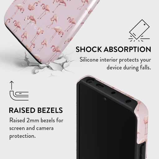 Nostalgic Pink - Flamingos Xiaomi Redmi Note 13 Pro 5G Case 4