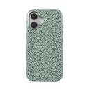 Mint Gelato - Dots iPhone 16 Plus Case 1