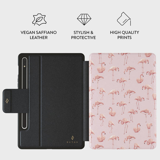 Nostalgic Pink - Flamingos Samsung Galaxy Tab S9+ Case 2