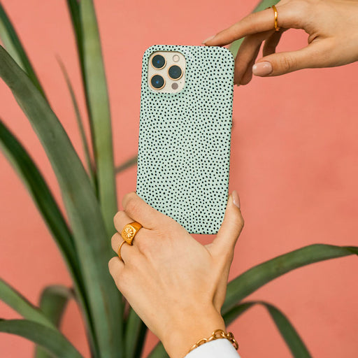 Mint Gelato - Dots iPhone 16 Plus Case 23