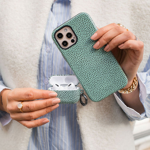 Mint Gelato - Dots iPhone 16 Plus Case 24