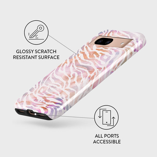 Sultry July - Zebra Google Pixel 8a Case 3