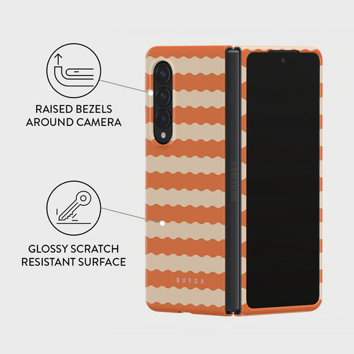 Papaya - Samsung Galaxy Z Fold 4 Case 3