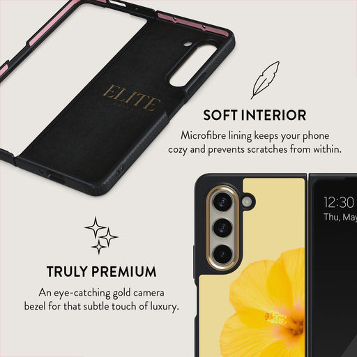 Hibiscus - Samsung Galaxy Z Fold 5 Case 6