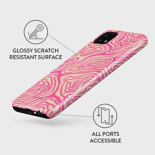 Pink Shores - Samsung Galaxy A22 5G Case 3