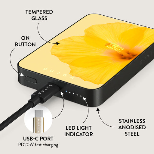 Hibiscus - Magnetic Power Bank 15