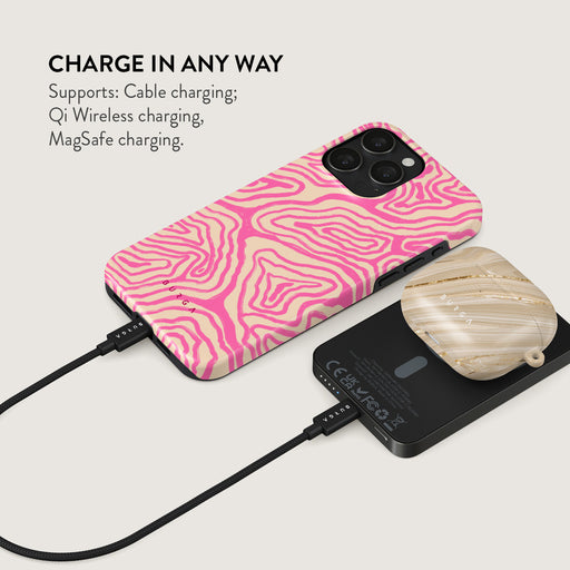 Pink Shores - Magnetic Power Bank 4