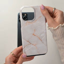 Vanilla Sand - Marble iPhone 15 Case 23