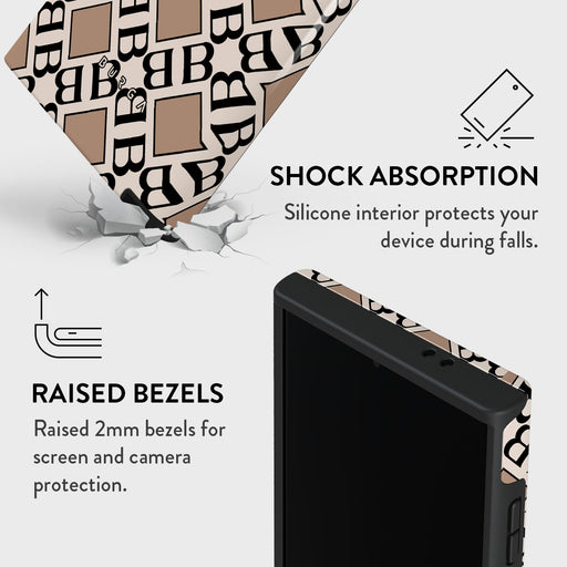 Monogram - Samsung Galaxy S24 Ultra Case 8